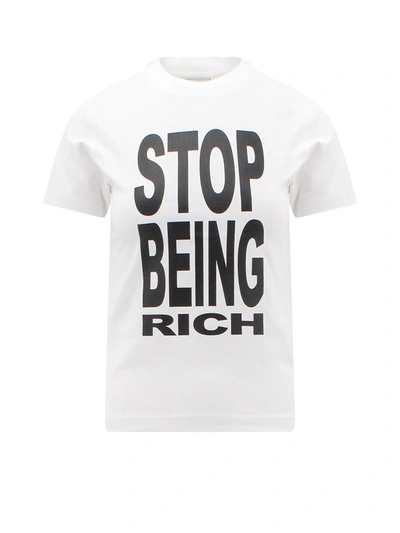 Vetements T-shirt In Bianco