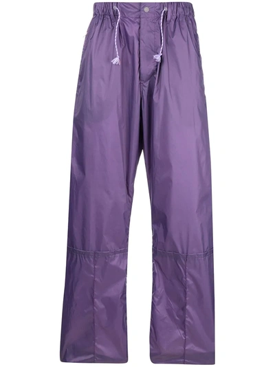Marni Oversized Drawstring Trousers - Purple