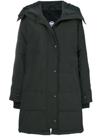 Canada Goose Mid Length Parka - Black