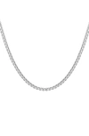 Vince Camuto Box Chain Necklace In Metallic