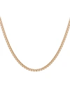 Vince Camuto Box Chain Necklace In Gold