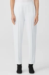 Eileen Fisher Pintuck Pleat Tapered Ankle Pants In Ivory