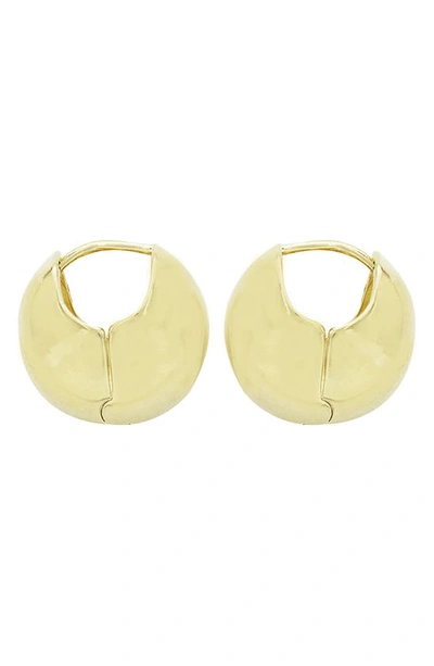 Panacea Bubble Hoop Earrings In Gold