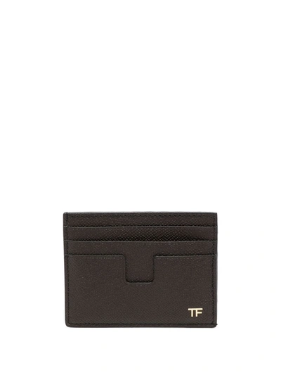 Tom Ford Card Holder In Chocolate