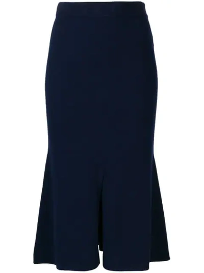 Cashmere In Love Tish Skirt In Blue