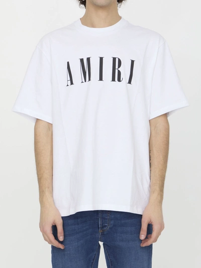Amiri Core Logo T-shirt In White