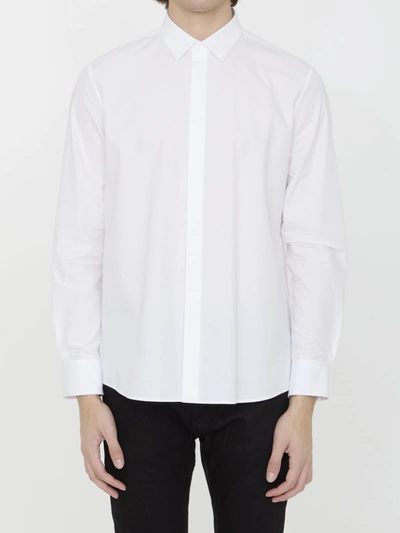 Valentino Shirt With Rockstud Untitled Studs In White