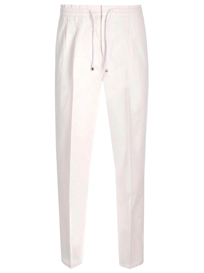 Brunello Cucinelli Lightweight Trausers In White