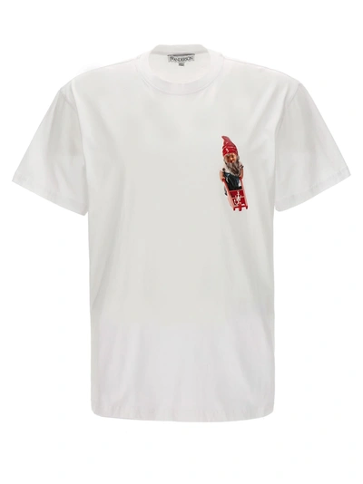 Jw Anderson J.w. Anderson Gnome Chest T-shirt In White