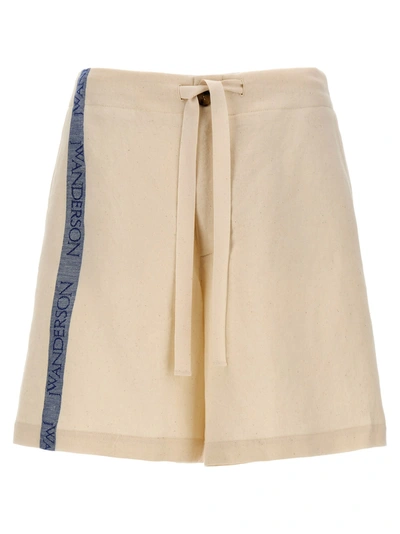 Jw Anderson J.w. Anderson Wide Leg Shorts In White