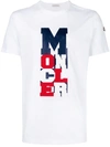 Moncler Graphic Logo Print T-shirt - White