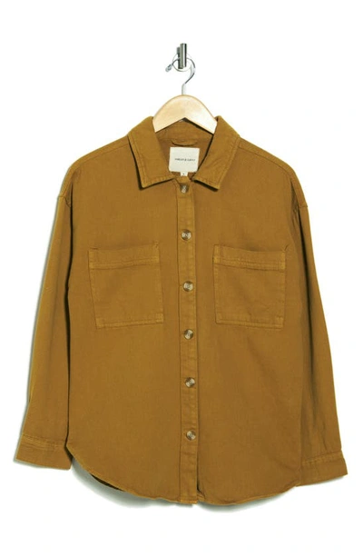 Thread & Supply Fletcher Shirt Jacket In Golden Brown