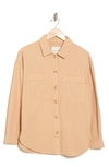 Thread & Supply Fletcher Shirt Jacket In Warm Sand