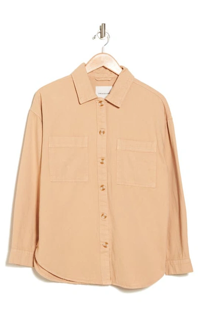 Thread & Supply Fletcher Shirt Jacket In Warm Sand