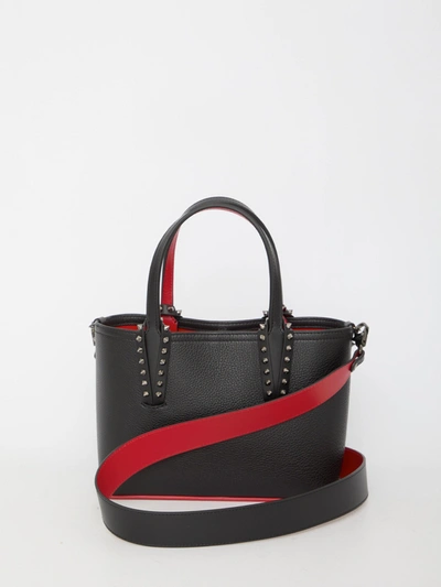 Christian Louboutin Cabata E/w Mini Bag In Black