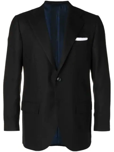 Kiton Cashmere Blazer - Black