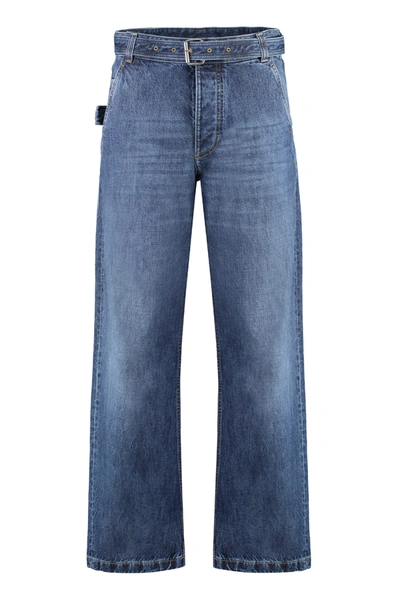 Bottega Veneta 5-pocket Straight-leg Jeans In Denim