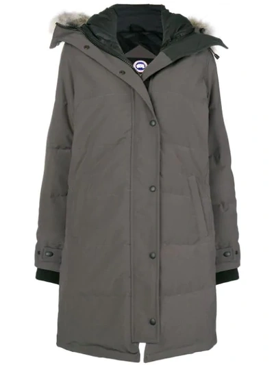 Canada Goose Mid-length Parka - Grey