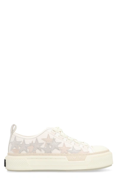 Amiri Stars Court Low-top Sneakers In White