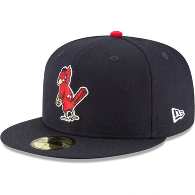 New Era Navy St. Louis Cardinals Cooperstown Collection Wool 59fifty Fitted Hat