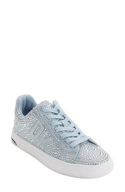 Dkny Embellish Sneaker In Light Blue