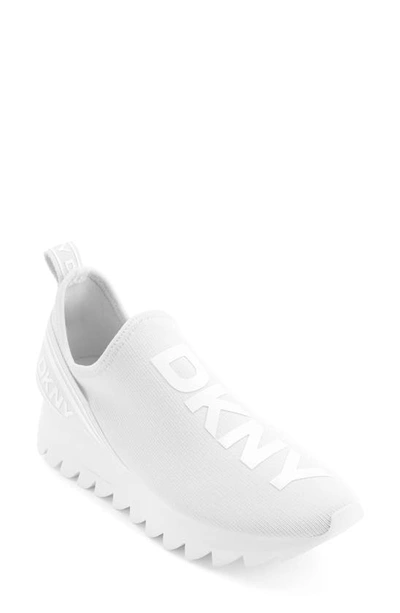 Dkny Slip-on Sneaker In Bright White