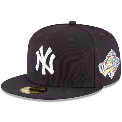 New Era Navy New York Yankees 1996 World Series Wool 59fifty Fitted Hat