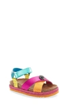 Kurt Geiger London Kids' Mini Kensington Sandal In Rainbow