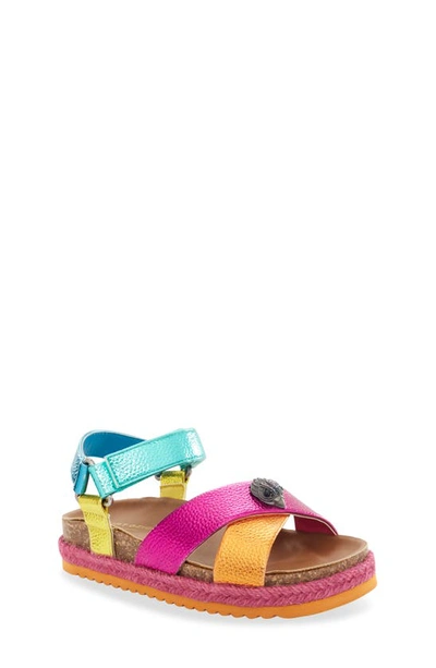 Kurt Geiger Kids' Mini Kensington Sandal In Rainbow
