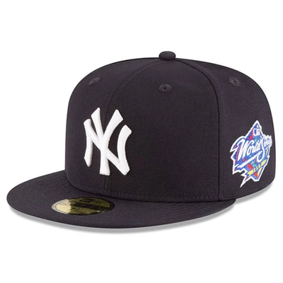 New Era Navy New York Yankees 1998 World Series Wool 59fifty Fitted Hat