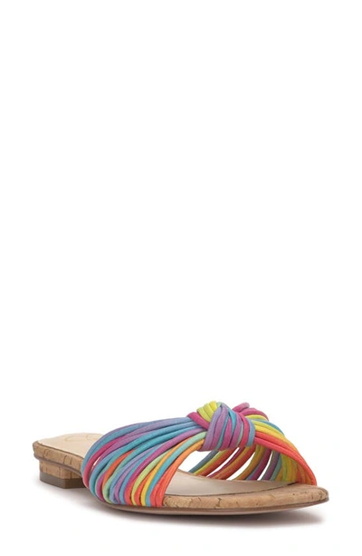 Jessica Simpson Dydra Slide Sandal In Rainbow Multi