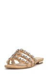 Jessica Simpson Detta Slide Sandal In Sandcastle Raffia