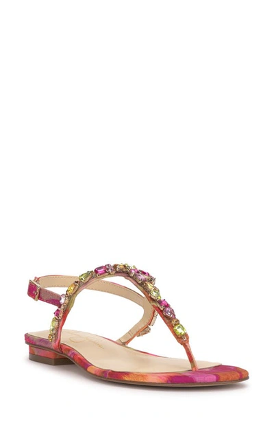 Jessica Simpson Dehna Slingback Sandal In Pink Red