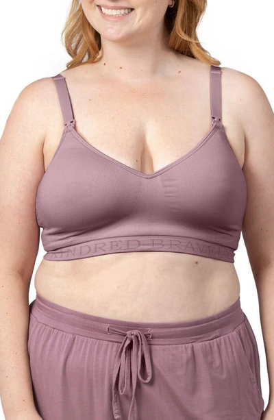 Kindred Bravely Signature Sublime Contour Pumping Bra In Twilight