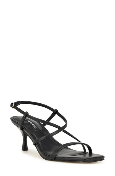 Nine West Haya Slingback Sandal In Black