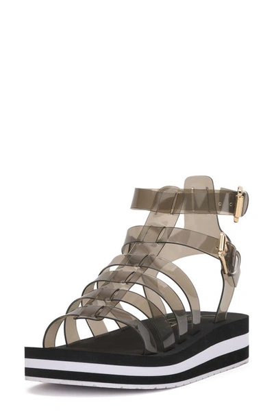 Jessica Simpson Bimala Platform Sandal In Smoke Tpu