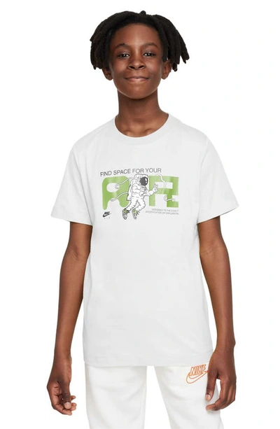 Nike Kids' Air Graphic T-shirt In White