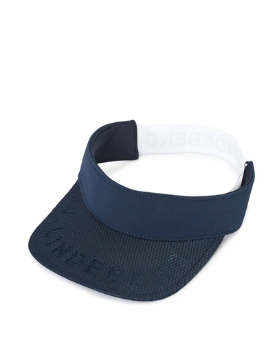 J. Lindeberg Rex Golf Visor In Jl Navy In Multi