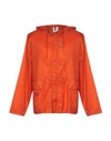 Bark Full-length Jacket In Orange