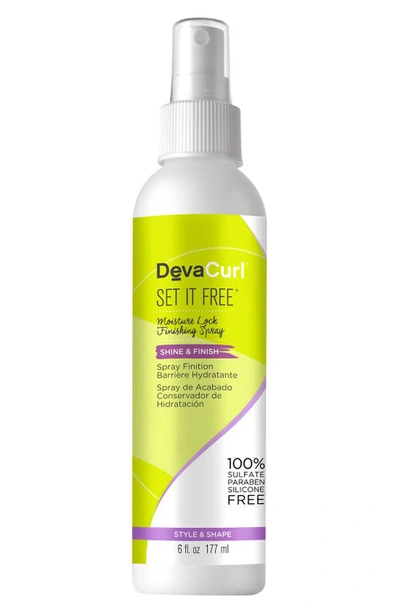 Devacurl Set It Free Moisture Lock Finishing Spray, 3 oz