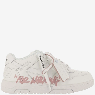 Off-white Out Of Office For Walking Trainers In Pink