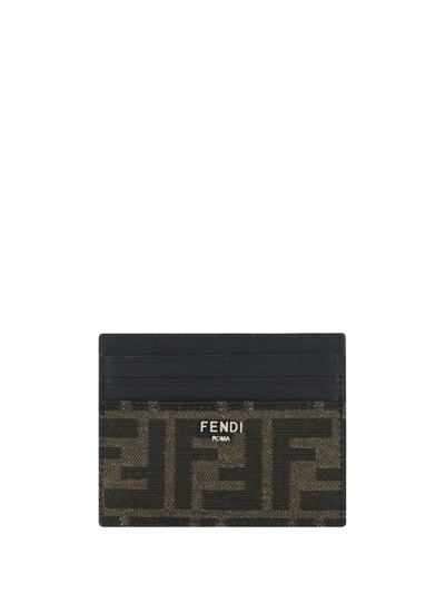 Fendi Card Holder In Tbmr/nr/pall