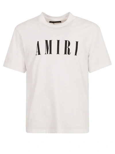 Amiri Regular Logo T-shirt In White