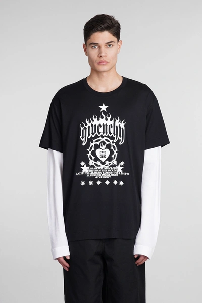 Givenchy T-shirt In Black Cotton