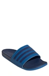 Adidas Originals Gender Inclusive Adilette Comfort Sport Slide Sandal In Royal/ Dark Blue/ Royal