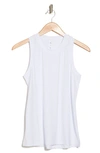 Kyodan Moss Jersey Tank Top In White