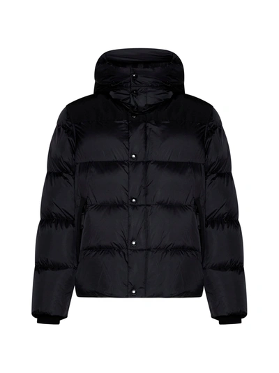 Burberry Down Jacket In Black