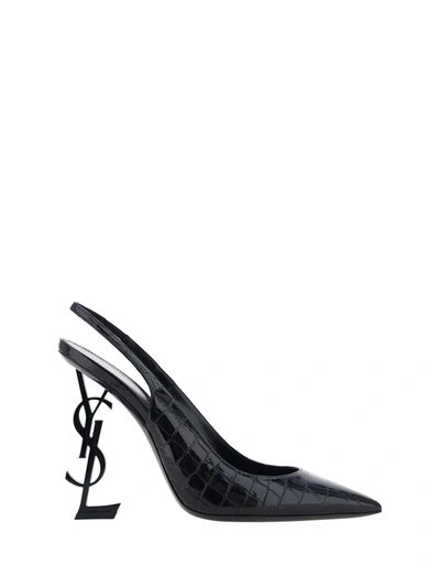 Saint Laurent Opyum Pumps In Nero