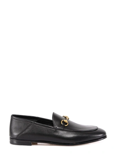 Gucci Brixton Horsebit Loafers In Nero