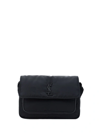 Saint Laurent Niki Camera Shoulder Bag In Nero